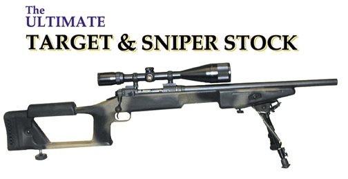The Ultimate Target & Sniper Stock by Choate, Remington BDL Short Action, Camo in Color