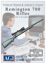 Rem 700 Armorer's Course DVD by AGi DVD