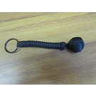 Monkey Fist Keychain, Black