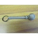 Monkey Fist Keychain, Tan