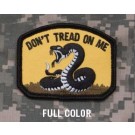 Don't Tread on Me, Patch in Color