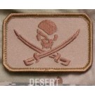 Pirate Skull, Patch in Desert